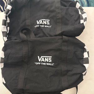 Set of 2 Vans Duffle Bags Gently Used